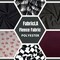 FabricLA Fleece Fabric by The Yard 72"X60" Inch Wide Polar Fleece Soft, Blanket, - Baby Pink Small Paws - 2 Yards